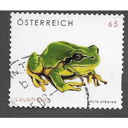 AUT 2008 65c (S/A) 'FAUNA - TREE FROG ' FINE USED (EBID73-342)