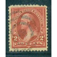 Used 250 2c George Washington Fine A04885