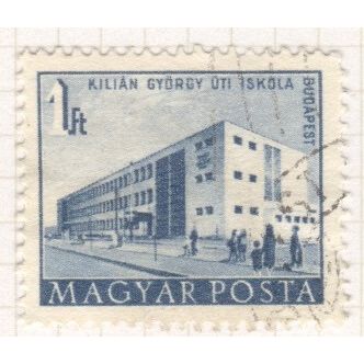 Hungary 1951 - SG1185 - 1fo blue - Kilian Road School - used 2