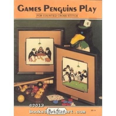 Games Penguins Play for Counted Cross Stitch BS34