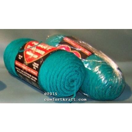 Red Heart Super Saver Teal 0388 Worsted Weight Yarn