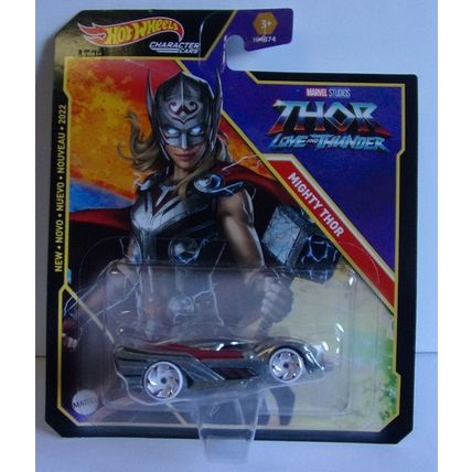 HOT WHEELS ' THOR LOVE & THUNDER ' MIGHTY THOR car (2021)