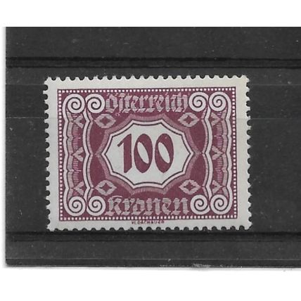 Austria.D532 100k Purple.Mounted Mint.Aug22