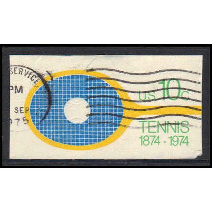 Used U569 10c Tennis Racquet Very Fine Cut Square Z2922