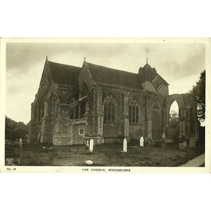 Sussex WINCHELSEA Church Postcard (Shoesmith & Etheridge 15)