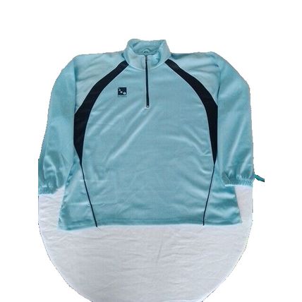 Barrington Sports 2XL Light Sky Blue Men's - 1/4 Zip Sweat Shirt