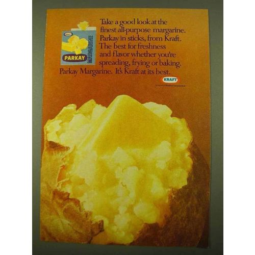 1970 Kraft Parkay Margarine Ad - Take a Good Look