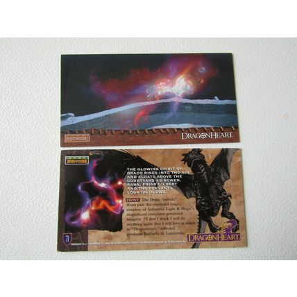 Topps 1996 Dragonheart Widevision Cards Card Variants (e31)