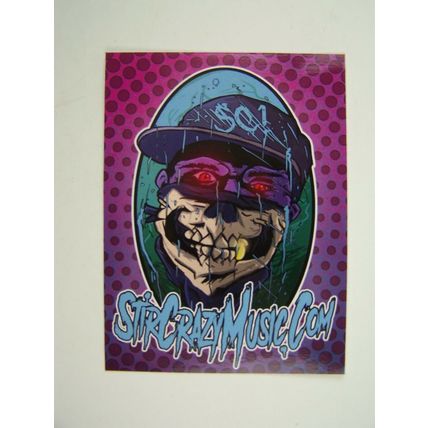 Stir Crazy Music Production Sticker New Unused