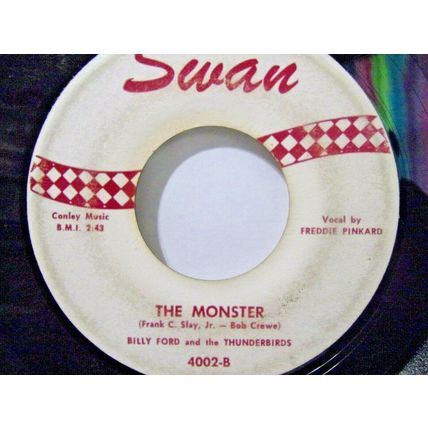 Billy & Lillie-La Dee Dah / Billy Ford-The Monster-45rpm-1958-VG