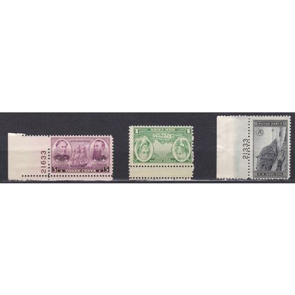 792 3c Farragut-Porter Fine MNH P#S VA0378a