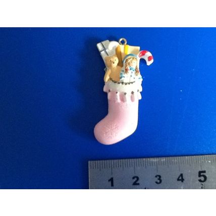 Daughter's Filled Christmas Stocking - Resin 1:12th scale miniature