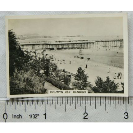 1938 Senior Service Holiday Haunts by the Sea No. 16 Colwyn Bay, Denbigh