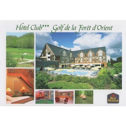 Hotel Club Golf De La Foret D'Orient French Postcard