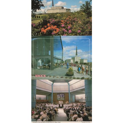 Knock Shrine Irish Ireland 3x Postcard s
