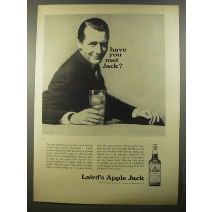 1954 Laird's Apple Jack Advertisement - Have you met Jack?