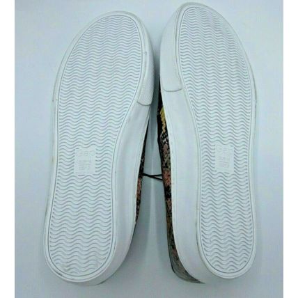 GAP Slip-on Sneakers Snake Print Novelty Leather Loafers Women's US 9