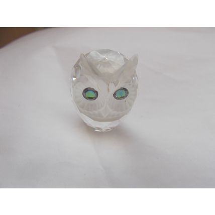 SWARVOSKI CRYSTAL OWL LARGER 20/01)