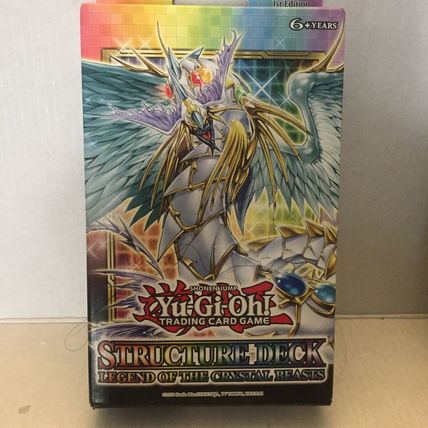 NEW Yu-Gi-Oh Legend of the Crystal Beasts & Saga of Blue Eyes White Dragon