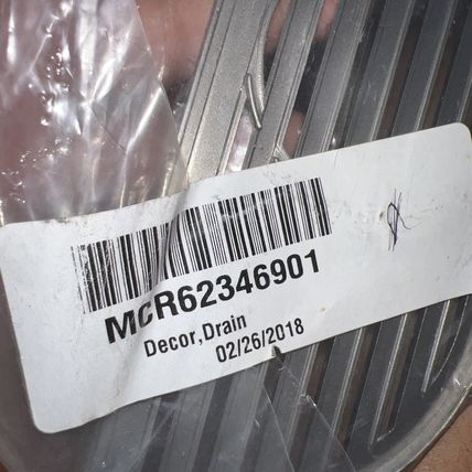 OEM LG MCR62346901 Refrigerator Decor Drain