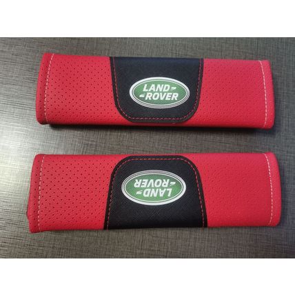 2Pcs Black High Quality Car Seat Belt Shoulder Cover Pad Fit For Land rover Car