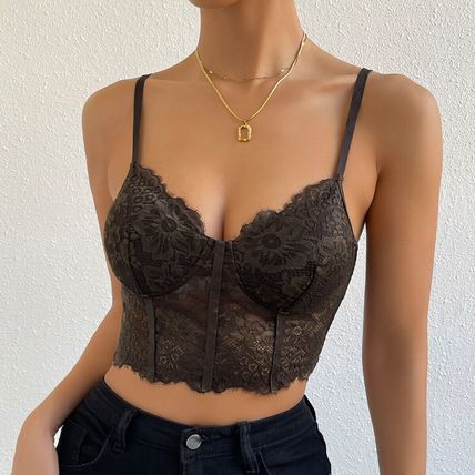 Lace sexy slimming versatile outerwear camisole