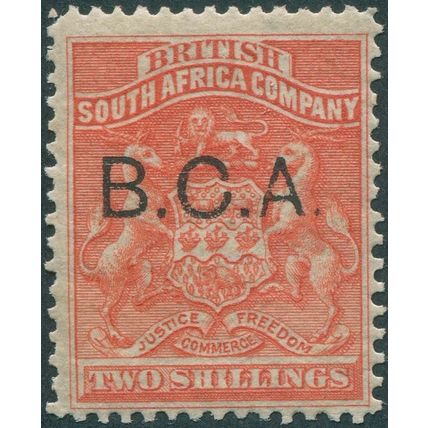 British Central Africa 1891 2s vermilion SG8 unused