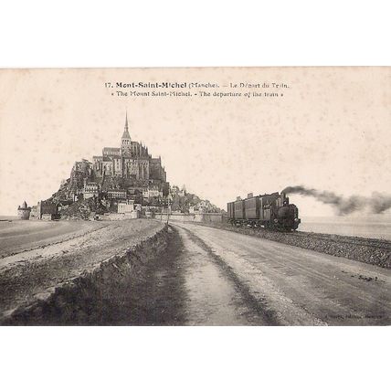 50 - Mont Saint-Michel - le départ du train
