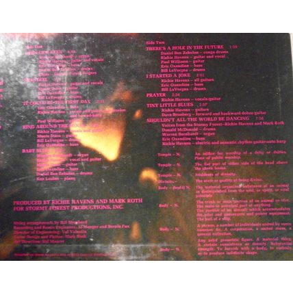 Richie Havens : Stonehenge - SEALED vinyl LP - 1969 - Stormy Forest SFS-6001