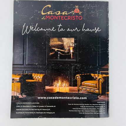 Cigar Aficionado Magazine January / February 2023 Fox NFL Sunday Crew Cover