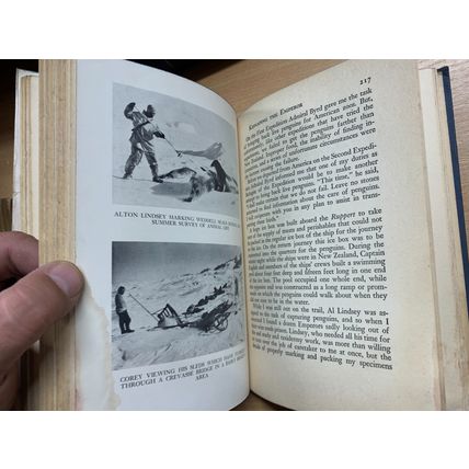 RARE* 1936 1ST EDITION PAUL SIPLE "SCOUT TO EXPLORER" BYRD ANTARCTIC BOOK (T4)