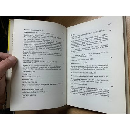 1964 1ST UK EDITION "YACHT RACING TACTICS" JOACHIM SCHULT HARDBACK BOOK (P4)