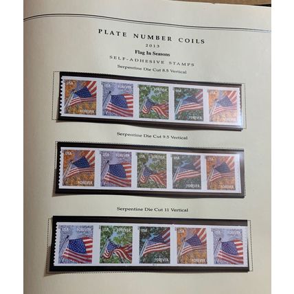 Collection Of Mostly PL# Coils In Album - Face Value $459.00+ - Stuart Katz