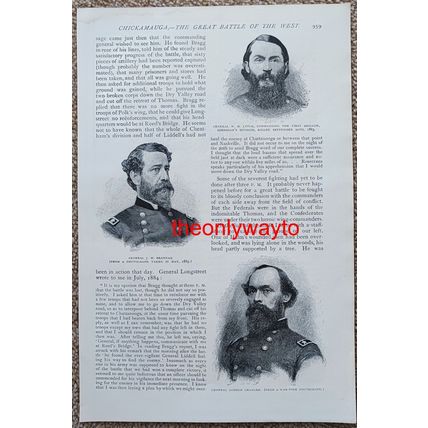 Old John Ross House, Rossville, Gen Hindman, (More, Reverse), Book Illustration