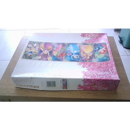 DISNEY PRINCESS Panorama Jigsaw Puzzle (1000 Piece) Clementoni