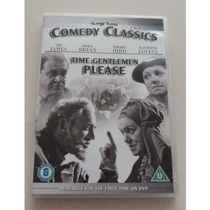 TIME GENTLEMEN PLEASE - REGION 2 DVD - LONG LOST COMEDY CLASSIC