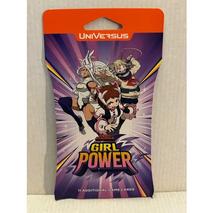 NEW My Hero Academia Collectable Card Game Girl Power Booster