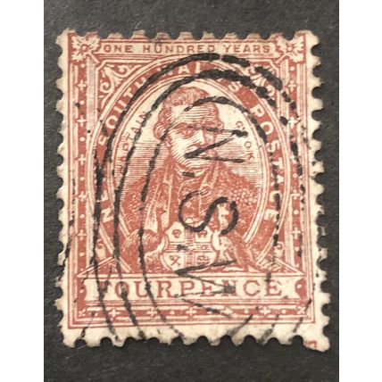 AUSTRALIAN STATES..-new south wales SG 255 USED 4d #2