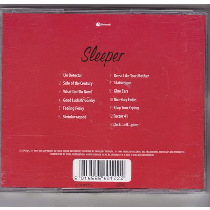 Sleeper : The It Girl. (1996) CD Album
