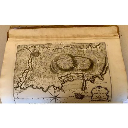 BARROW, John. A NEW GEOGRAPHICAL DICTIONARY, 1760, 133 MAPS AND PRINTS, FOLIOS