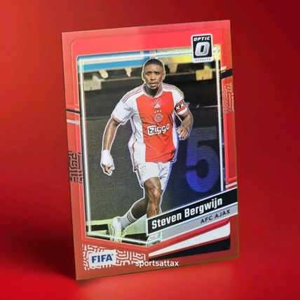 PANINI DONRUSS SOCCER 2023/24 STEVEN BERGWIJN AJAX NUMBERED 144/299