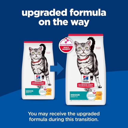 Hill'S Science Diet Indoor, Adult 1-6, Easy Litter Box Cleanup, Dry Cat Food, Ch