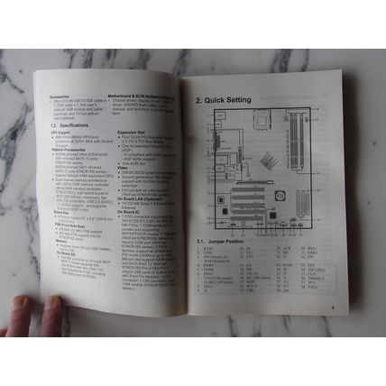 Users Manual & Installation Guide: WinFast K7 NCR18 Series Socket A Motherboard