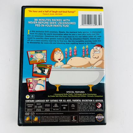 Family Guy Presents - Stewie Griffin: The Untold Story DVD