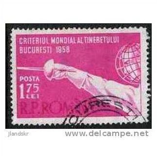 1958 Michel 1706 - #2 cancelled