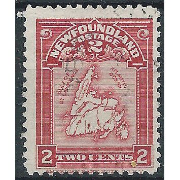 Newfoundland 1908 SG94 2c Lake Very Fine Used....