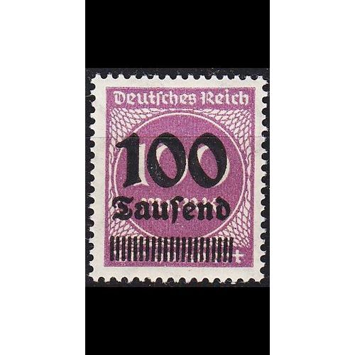 GERMANY REICH [1923] MiNr 0289 b ( **/mnh )
