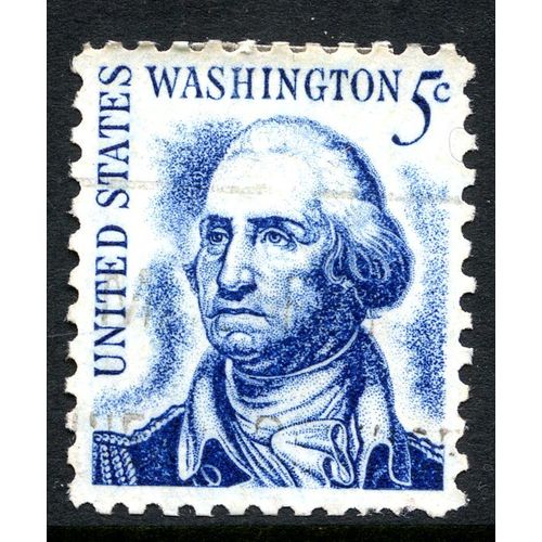 USA 1965/1967 George Washington (redrawn), 5c, Scott 1283b, Used