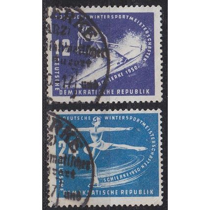 GERMANY DDR [1950] MiNr 0246-47 ( O/used ) [01] Sport