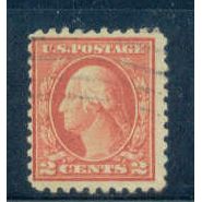 Used 463 2c George Washington Barely Clears A09641